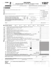 Free Wisconsin 2 Form in PDF