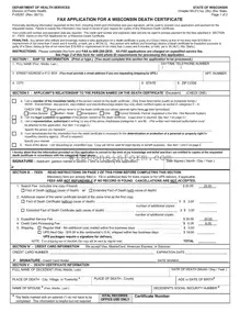 Free Wisconsin F 05297 Form in PDF