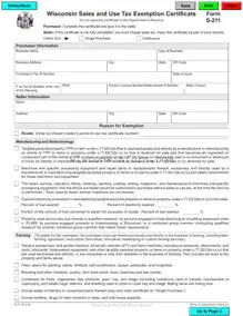 Free Wisconsin Tax Exempt Form in PDF