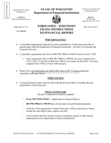 Free Wisconsin Form in PDF